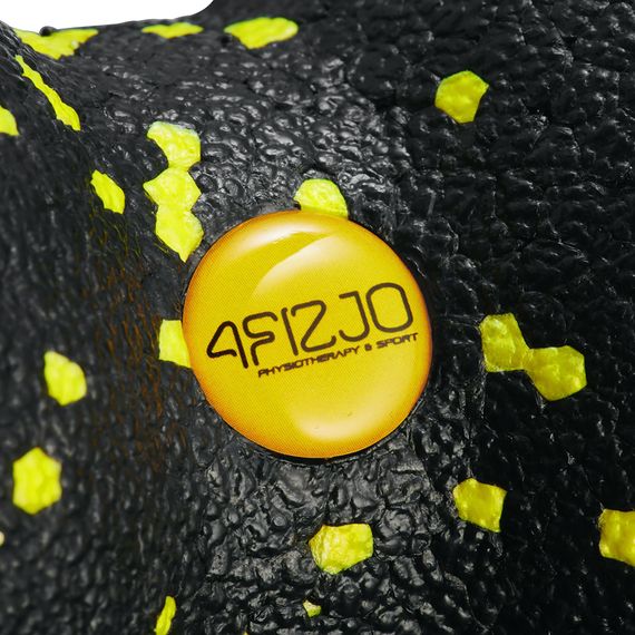 Масажний м'яч подвійний 4FIZJO EPP DuoBall 08 Black/Yellow 4FJ0083 (P-5907222931301) | Зображення 1