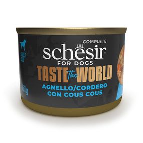 Schesir Dog Taste the World Lamb With Cous Cous вологий корм з ягнятком для собак 150 гр