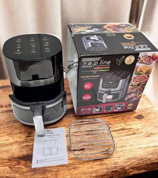 Аерофритюрниця 8 літрів 3500Вт Zepline ZP-215 (46407-_2041) | Зображення 4