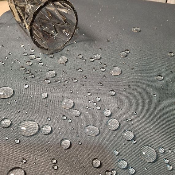 Скатертина SoundSleep Loisa водостійка 110х140 см темно-сіра (2800004658355) | Зображення 1