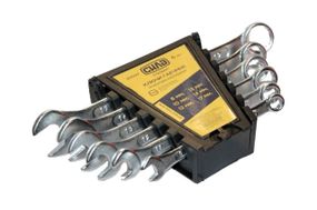 Набор ключей рожково-накидных стандарт 8-17мм (6шт) СИЛА