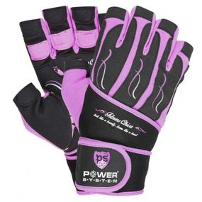 Рукавички для фітнесу Power System PS-2710 Fitness Chica жіночі Pink S