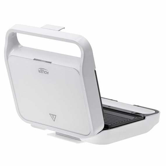 Сендвічниця 2 в 1 Adler AD-3070 1100 Вт white | Зображення 1