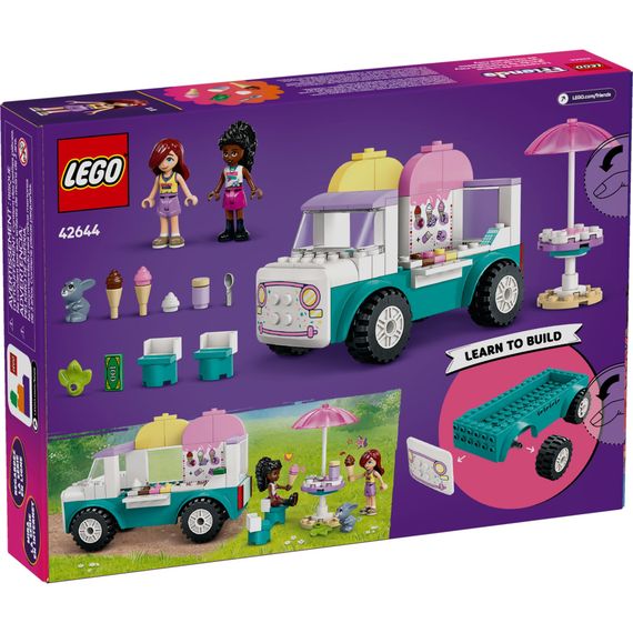 Конструктор LEGO Friends Хартлейк-Сіті. Фургон із морозивом (42644) | Зображення 5