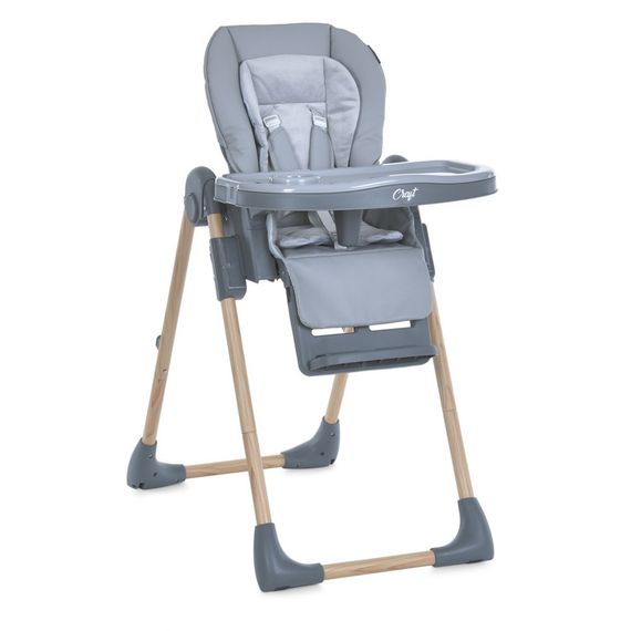 Стільчик для годування CRAFT ME 1115-W Gray, до 15 кг | Зображення 1