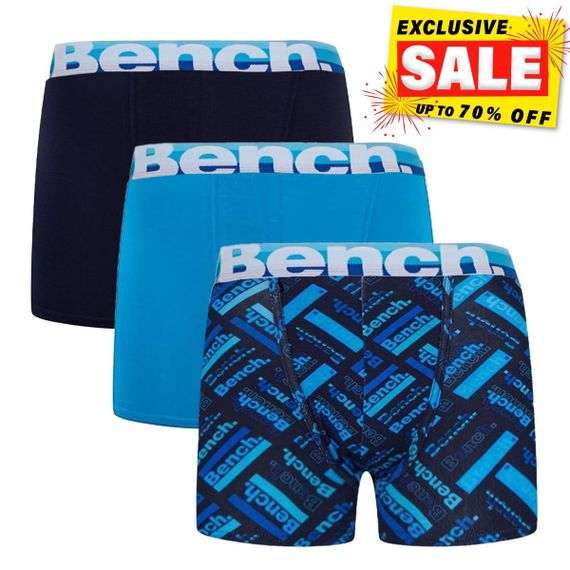Набор мужских боксеров анатомических трусов Bench Underwear Boxer Shorts 3 шт в наборе | Зображення 1