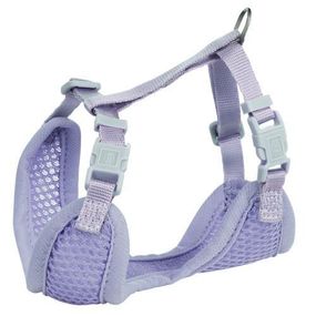 Шлея с поводком Trixie для цуценят S–M 26–34 см х 10 мм 2,00 м світло-ліловий