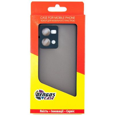 Чехол для мобильного телефона Dengos Matte OPPO Reno 7 (black) (DG-TPU-MATT-111) - Топ Продаж! | Зображення 5