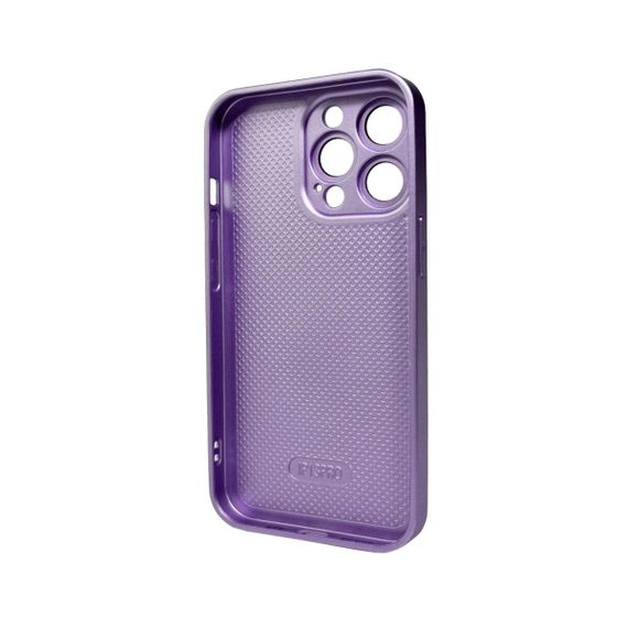 Чохол для смартфона AG Glass Matt Frame Color Logo for Apple iPhone 12 Pro Max Light Purple | Зображення 1