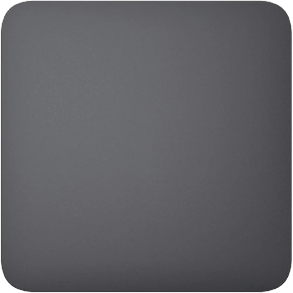 Ajax SoloButton (1-gang/2-way) [55] graphite Кнопка для одноклавішного чи прохідного вимикача