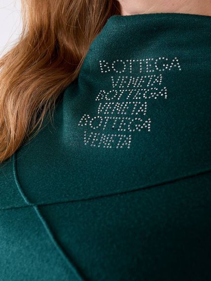 Жіночий костюм з ангори зі спідницею колір пляшка р.52/54 448510 | Зображення 2