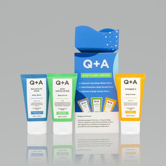 Подарочный набор для тела Q+A Bodycare Heroes Gift Set