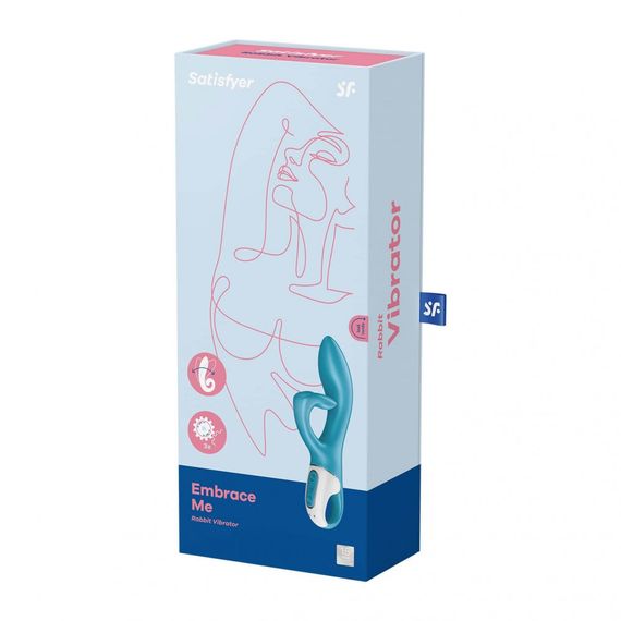 Вибратор Embrace me (Turquoise) Sex Aura