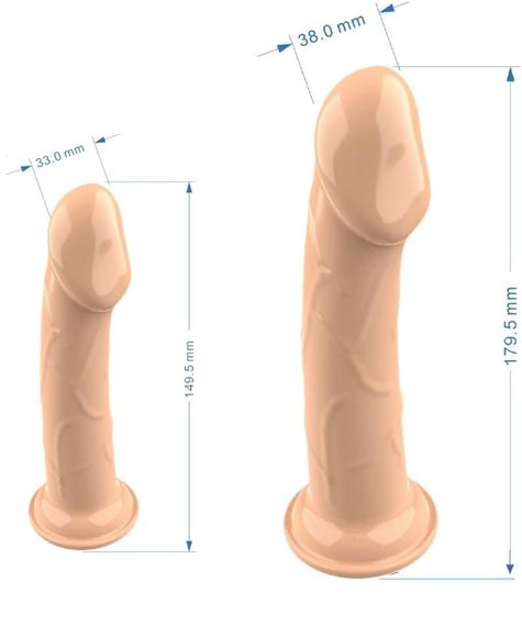 Страпон з вібрацією та подвійною стимуляцією Dual Touch Flesh з дистанційним керуванням | Зображення 1