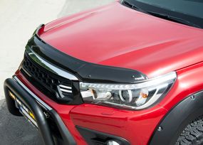 Дефлектор капота 2015-2020 (EuroCap) для Toyota Hilux