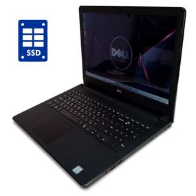 Ноутбук Б-класс Dell Inspiron 5566 / 15.6" (1366x768) TN Touch / Intel Core i3-7100U (2 (4) ядра по 2.4 GHz) / 8 GB DDR4 / 128 GB SSD / Intel HD Graphics 620 / WebCam б/у