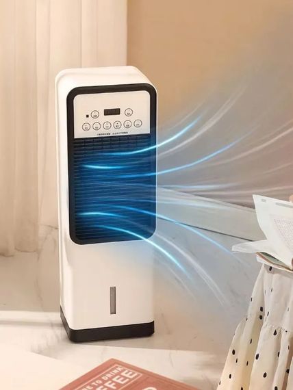 Підлоговий кулер-вентилятор Germatic Air Max Pro 2в1 BFX-8D-1668 220V • Вентилятор з функцією обігріву та охолодження для дому й офісу зима-літо | Зображення 3
