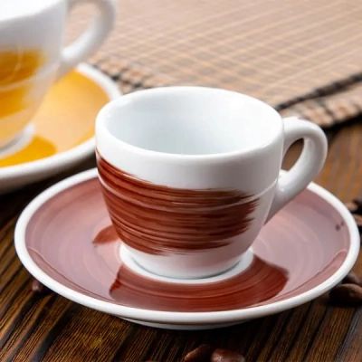 Чашка Ancap cappuccino large 260 мл, серія Verona Millecolori Brown (35130) | Зображення 1