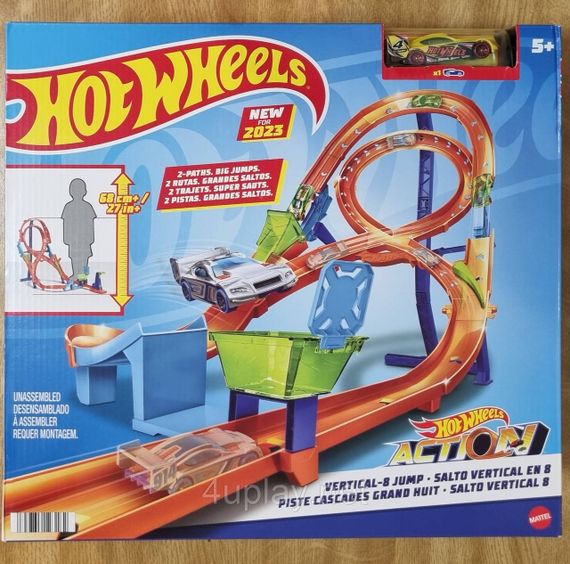 Трек Хот Вилс Вертикальная восьмерка. Hot Wheels Vertical-8 Jump | Зображення 6