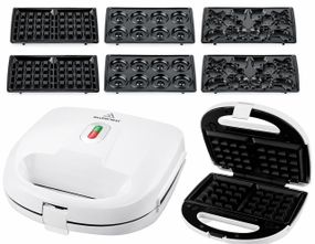 Мультипекар 3в1 Silver Crest SWEW 750 D2 вафельниця пончики печиво зі змінними формами