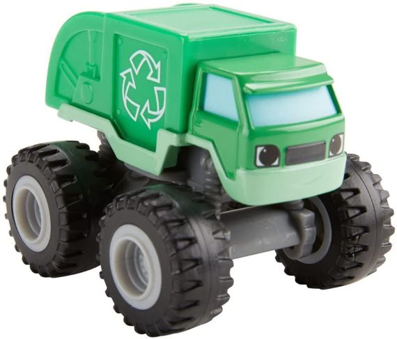 Вспыш и чудо-машинки Машинка Мусоровоз Рис Оригинал Fisher-Price Blaze & Monster Machines Reece | Зображення 4