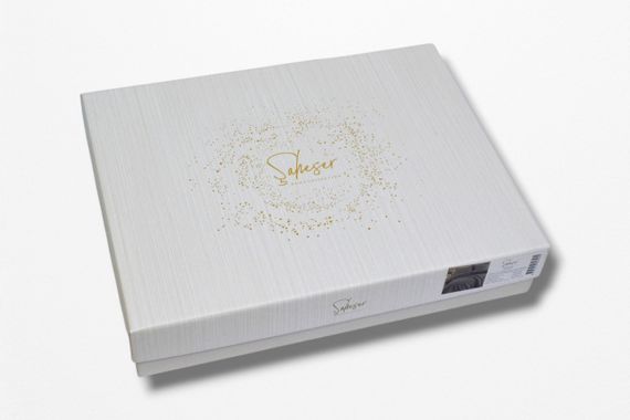 Постельное белье Saheser Ranforce Nakisli 200 х 220 см Poppy | Зображення 3