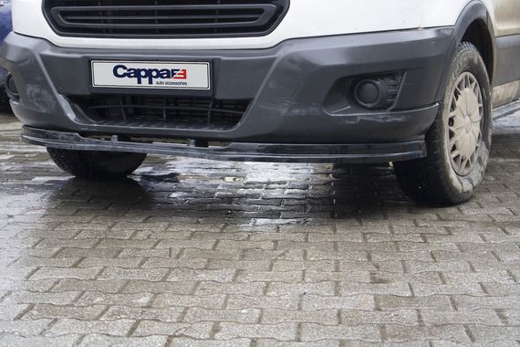 Передня лип накладка (2014-2019, ABS) для Ford Transit рр | Зображення 1