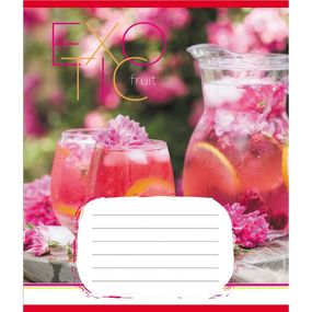 Тетрадь общая "Экзотические фрукты" 048-590098K-2 в клеточку, 48 листов