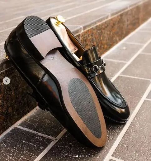 Презентабельные мужские лоферы 45 размер | Зображення 3