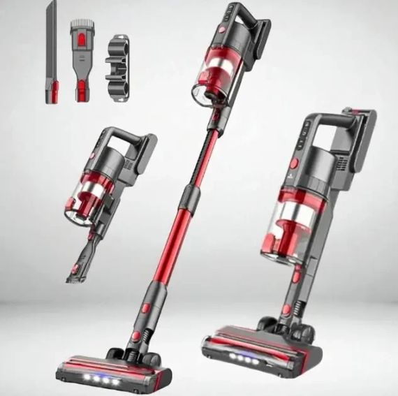 Вертикальный аккумуляторный пылесос Rainberg 2500 Вт беспроводной, для уборки, дома | Зображення 1