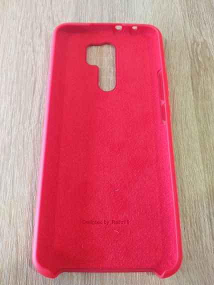 Чохол Silicone Cover Case для Xiaomi Redmi 9 Red | Зображення 1
