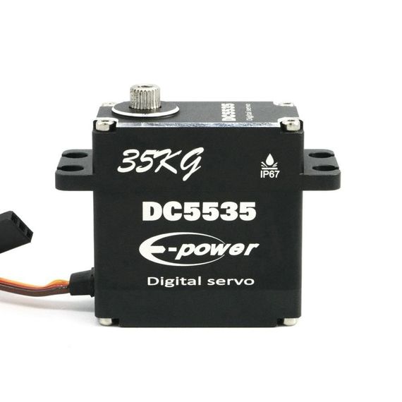 Сервопривід цифровий E-Power DC5535 35кг 180 градусів для радіокерованих моделей