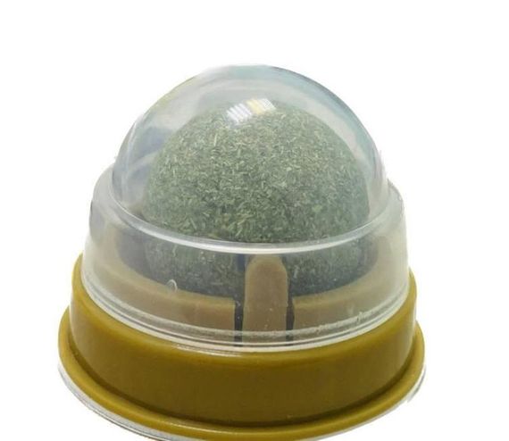 Котяча м'ята, іграшка смакність кулька лизун для котів, кішок