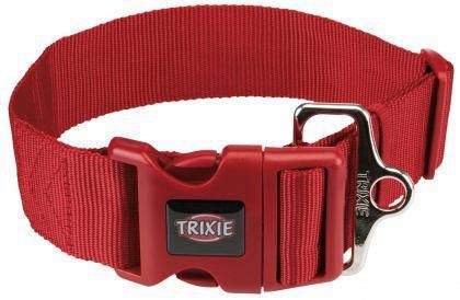 Нашийник Trixie нейлоновий «Premium» M-L 35-55 см / 20 мм (червоний) - 201603