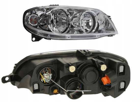 Фара Передня Fiat Punto 2003-2004 Права H7/H1 Авт.Регул.