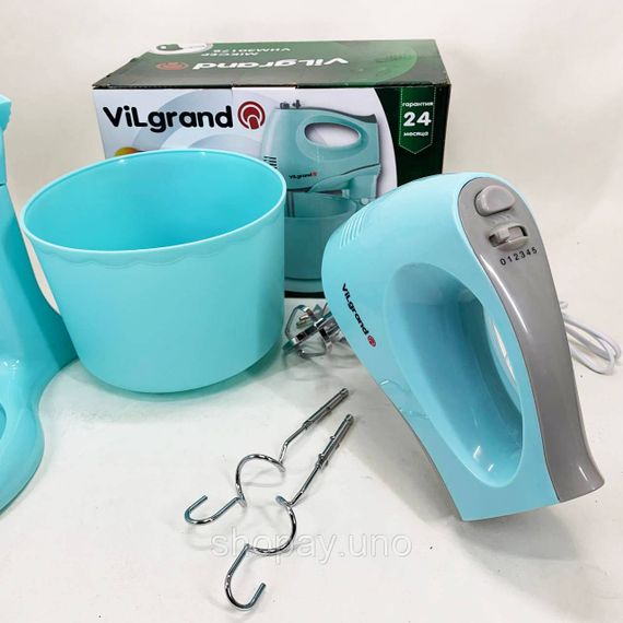 Миксер с подставкой для стационарного использования ViLgrand, Удобный миксер для кухни NX-65 | Зображення 6