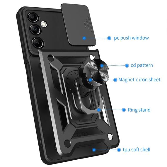Ударостійкий чохол Camshield Serge Ring для Samsung Galaxy A25 5G | Зображення 2