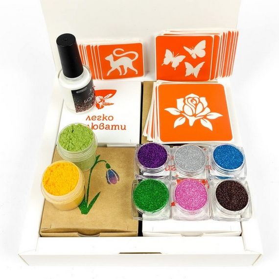 Подарунковий набір для біо-тату "Весна - макс" gift-set-spring-max | Зображення 3