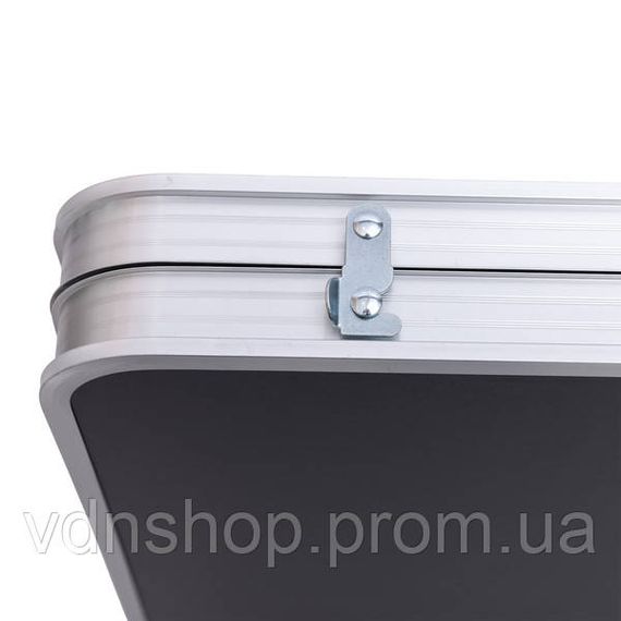 Розкладний стіл + 4 стільці кемпінговий набір для пікніка, риболовлі, відпочинку, туризму Чорний JY-12060B | Зображення 4