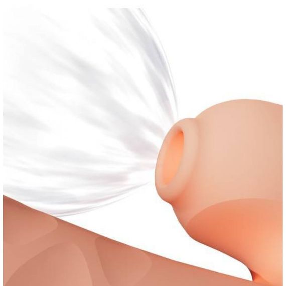 Безконтактний вібратор-стимулятор з фрикціями Qingnan No.7 Thrusting with Suction Flesh Pink Sex Aura | Зображення 2