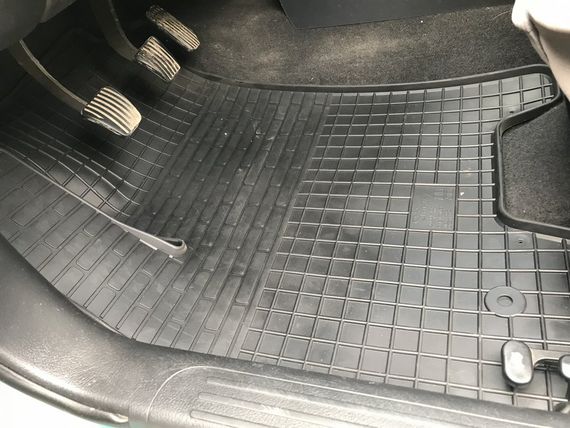 Гумові килимки (4 шт, Polytep) для Chevrolet Aveo T250 2005-2011 рр