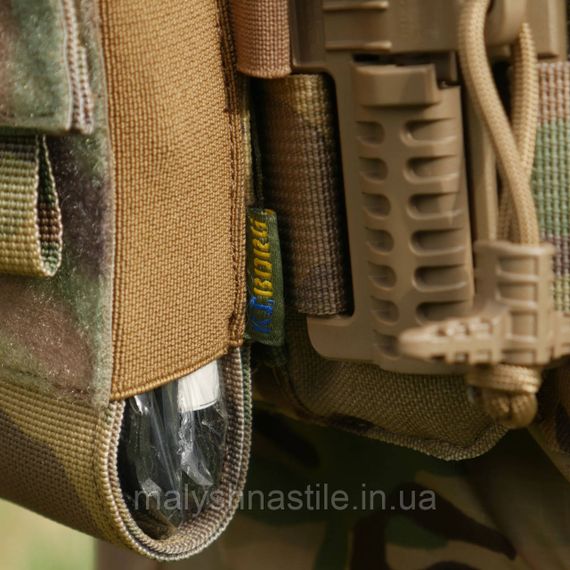 Підсумок під турнікет відкритого типу з кріпленнями для тактичних ножиць та маркера мультикам | Зображення 5