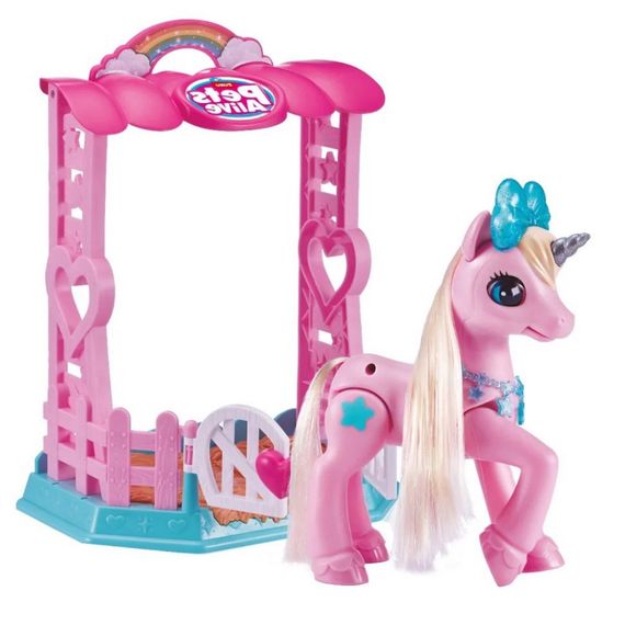 Інтерактивний ігровий набір Чарівний єдиноріг у будиночку Pets Alive S2 9545 зі світлом і звуком | Зображення 8