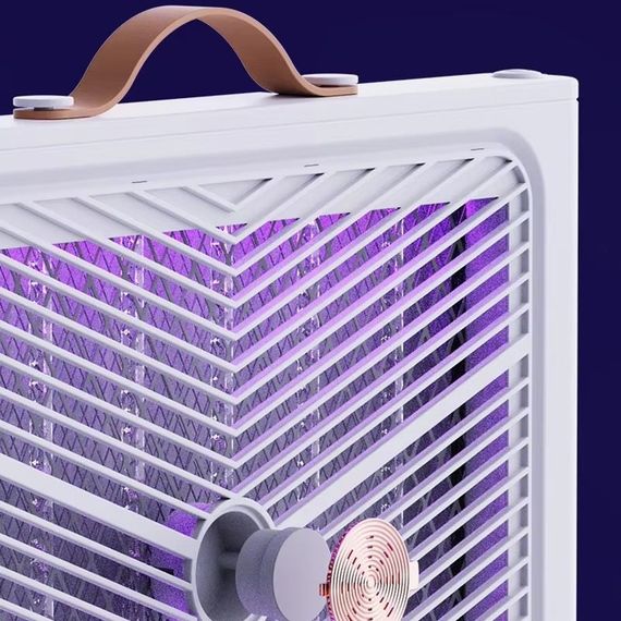 Ловушка для насекомых с UV подсветкой GB-08 Trident with battery 1200 mAh White | Зображення 3