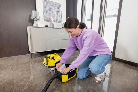 Фільтр-мішки Karcher2.863-325.0, флісові до WD 1, 4шт. ( для пилососа 1.198-300.0) (2.863-325.0) | Зображення 1