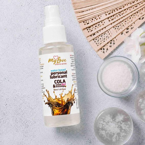 2в1 лубрикант та масажний гель - MyLove Aroma Series Intim&Massage Cola, 50 мл Sex Aura | Зображення 2