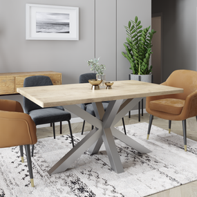 Підстілля каркас для столу з металу 1230×650mm, H=730mm Сірий