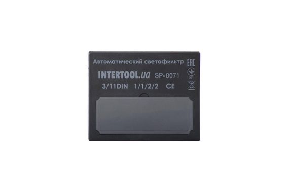 Светофильтр к маске хамелеон Intertool - 92 x 34 мм автомат (SP-0071) | Зображення 2