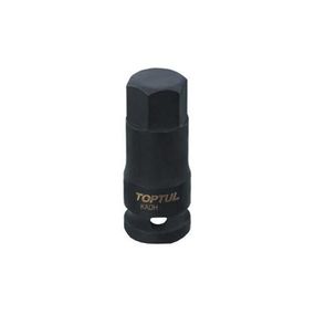 Насадка шестигранник ударна TOPTUL 3/4" HEX 19 мм KADH2419