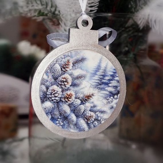 Творческий набор для создания 3-х елочных украшений "Winter Forest" FDCKW-052 | Зображення 6